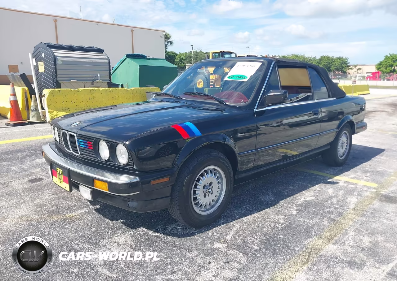 1988 BMW 325 I VIN:WBABB1306J1930773 - 2