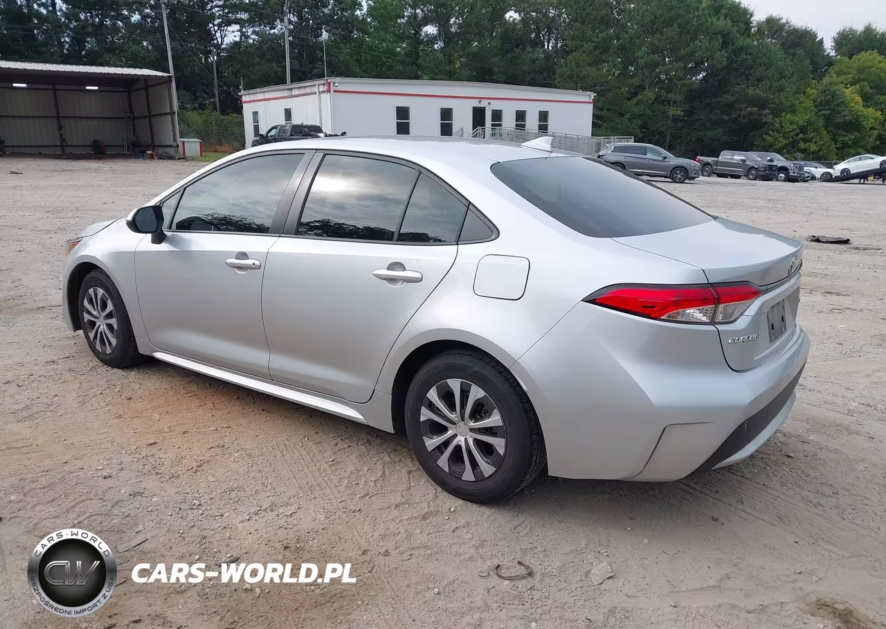 2022 Toyota Corolla Hybrid Le VIN:JTDEAMDE5N3011369 - 3