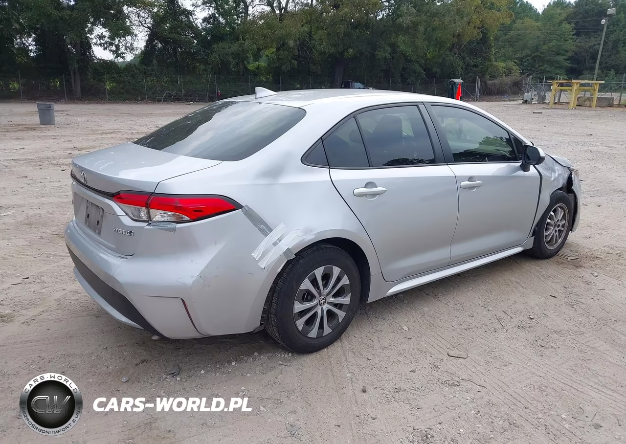 2022 Toyota Corolla Hybrid Le VIN:JTDEAMDE5N3011369 - 4