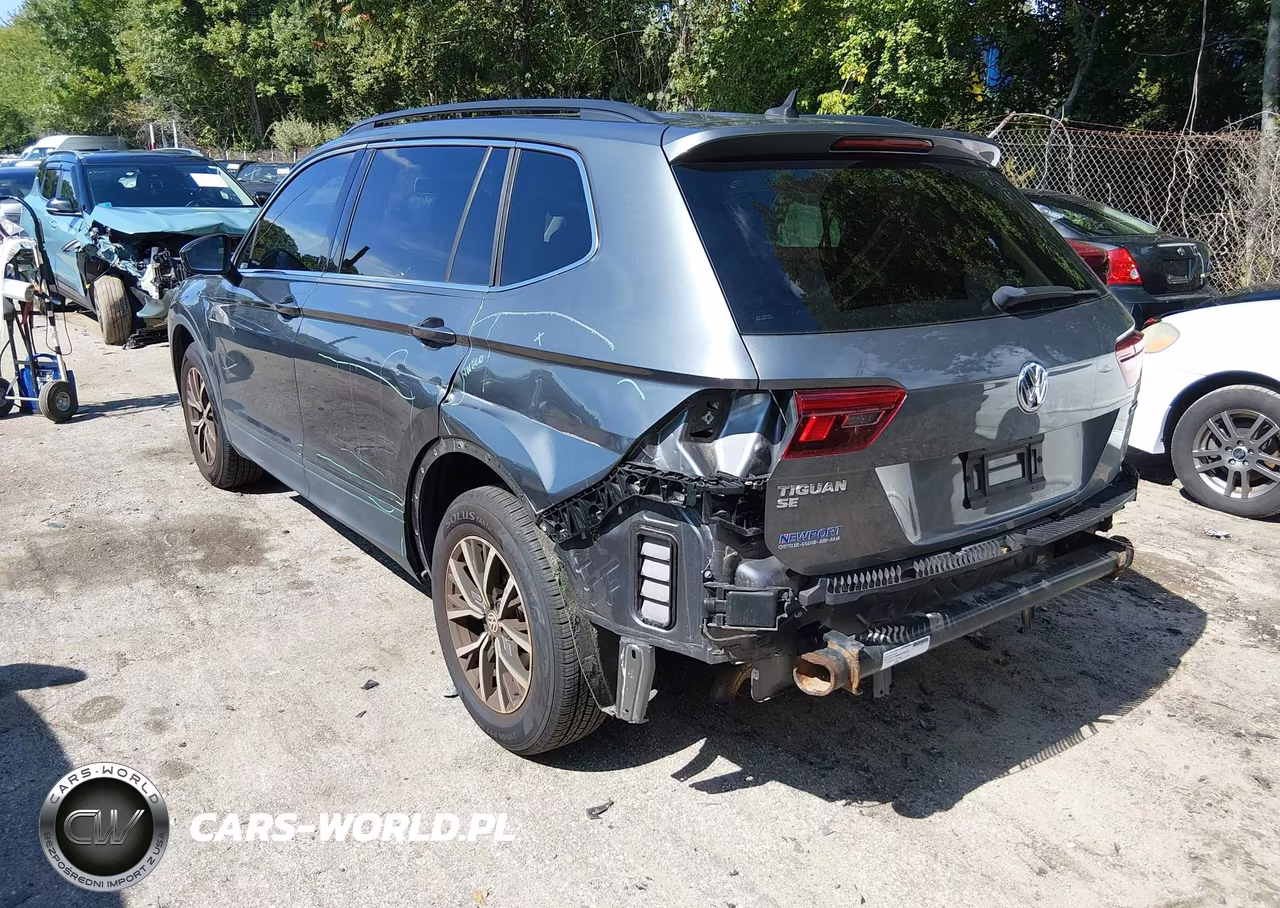 2019 Volkswagen Tiguan 2.0T Se-2.0T Sel-2.0T Sel R-Line-2.0T Sel R-Line Black VIN:3VV2B7AX7KM182742 - 3