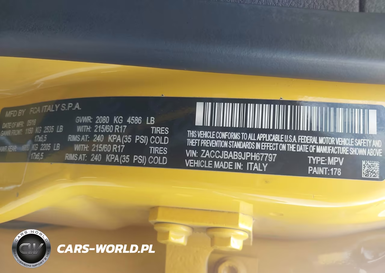 2018 Jeep Renegade Upland Edition 4X4 VIN:ZACCJBAB9JPH67797 - 9
