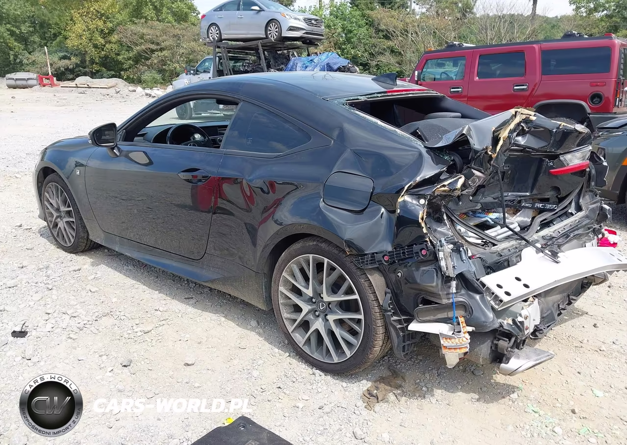 2016 Lexus Rc 350 VIN:JTHSE5BC9G5005904 - 3