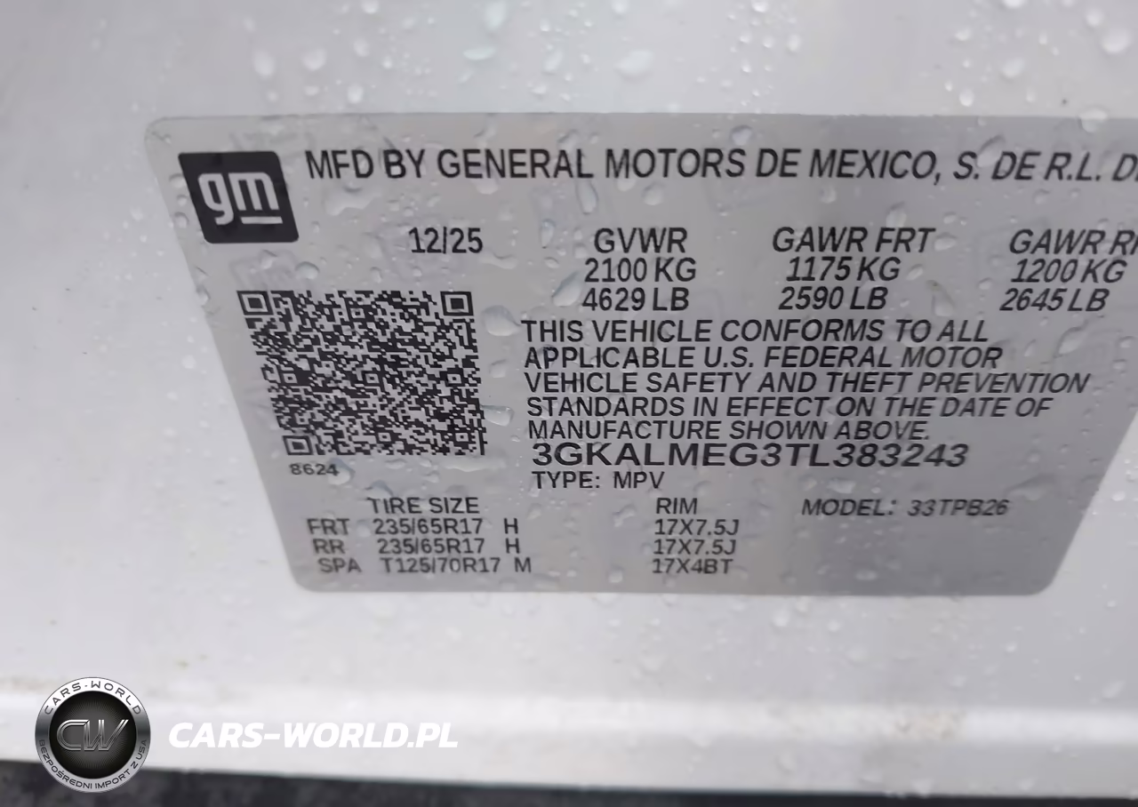 2026 GMC Terrain Fwd Elevation VIN:3GKALMEG3TL383243 - 9