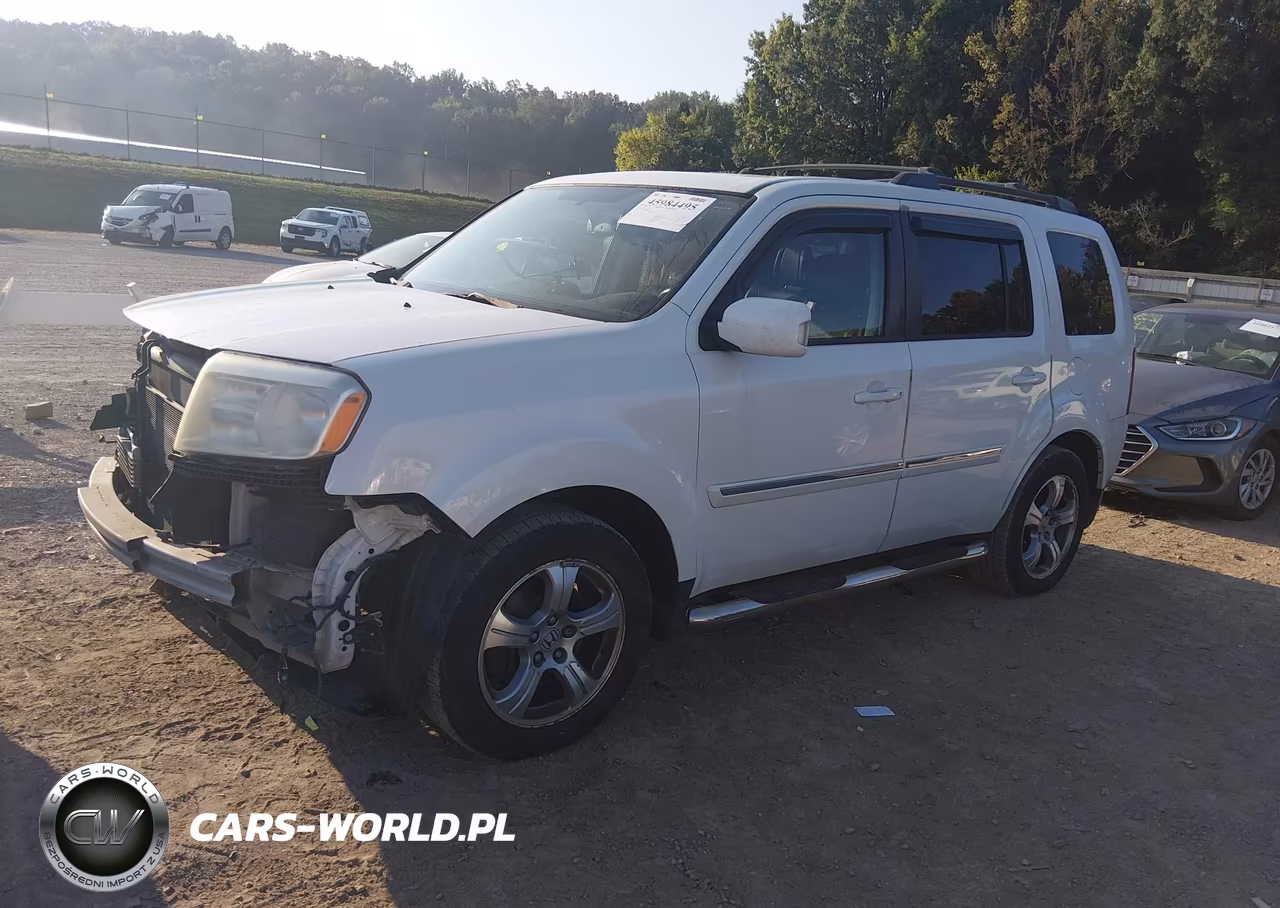 2013 Honda Pilot Touring VIN:5FNYF4H98DB076097 - 2