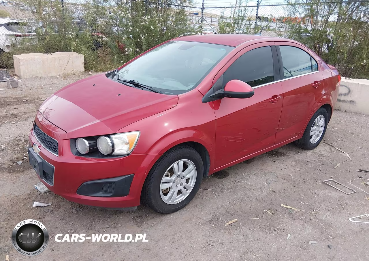 2014 Chevrolet Sonic Lt Auto VIN:1G1JC5SH4E4163593 - 2