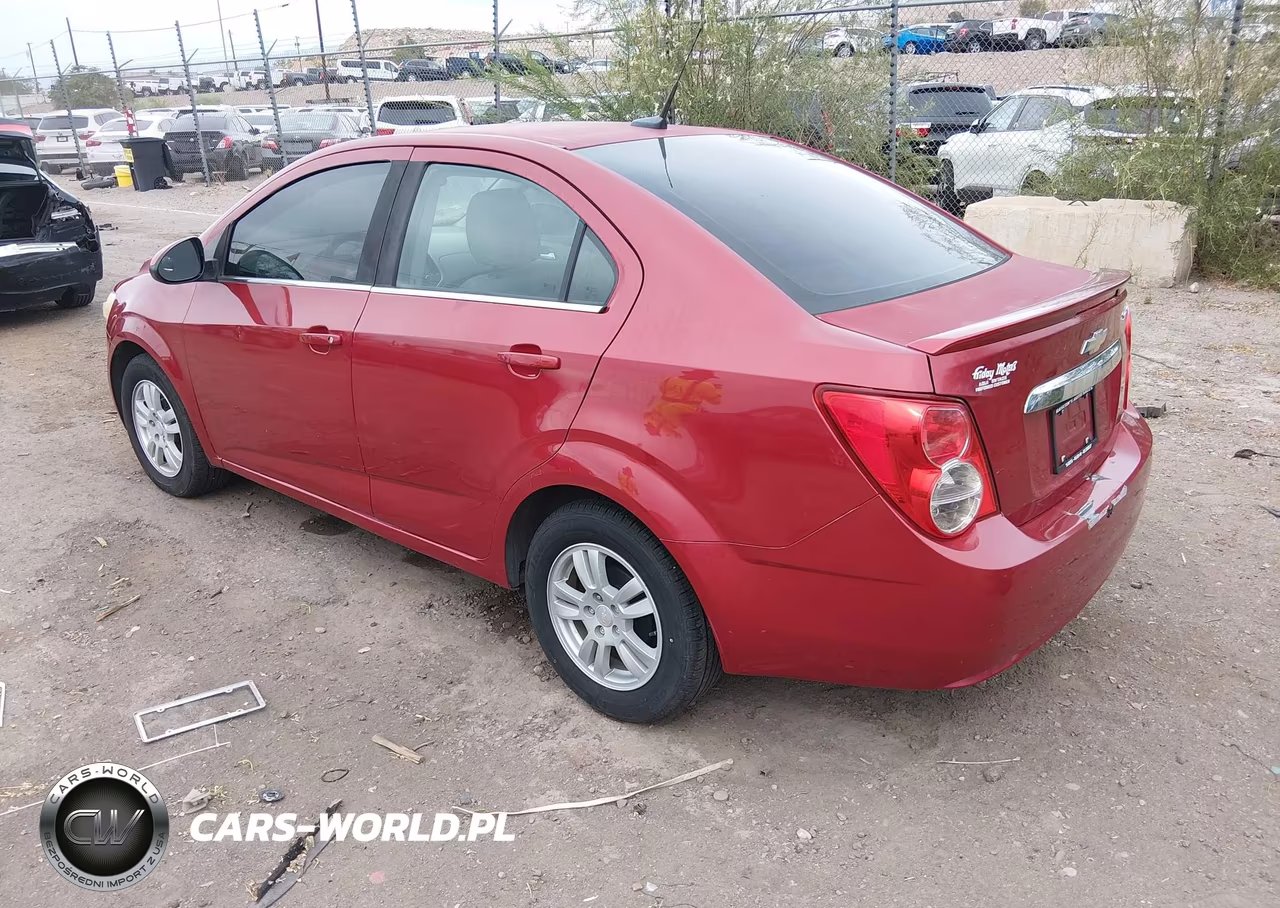 2014 Chevrolet Sonic Lt Auto VIN:1G1JC5SH4E4163593 - 3
