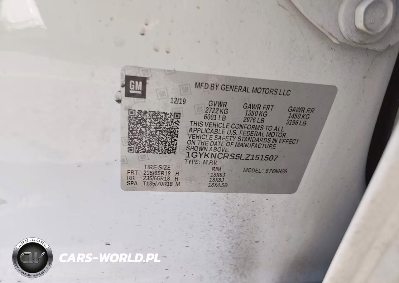 2020 Cadillac Xt5 Fwd Premium Luxury VIN:1GYKNCRS5LZ151507 - 9