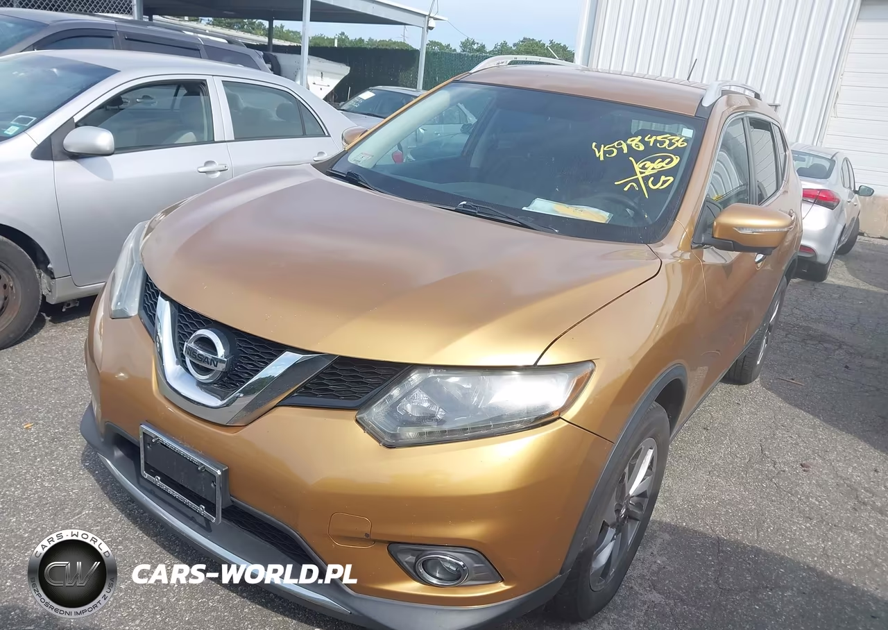 2014 Nissan Rogue Sl VIN:5N1AT2MV6EC778155 - 2