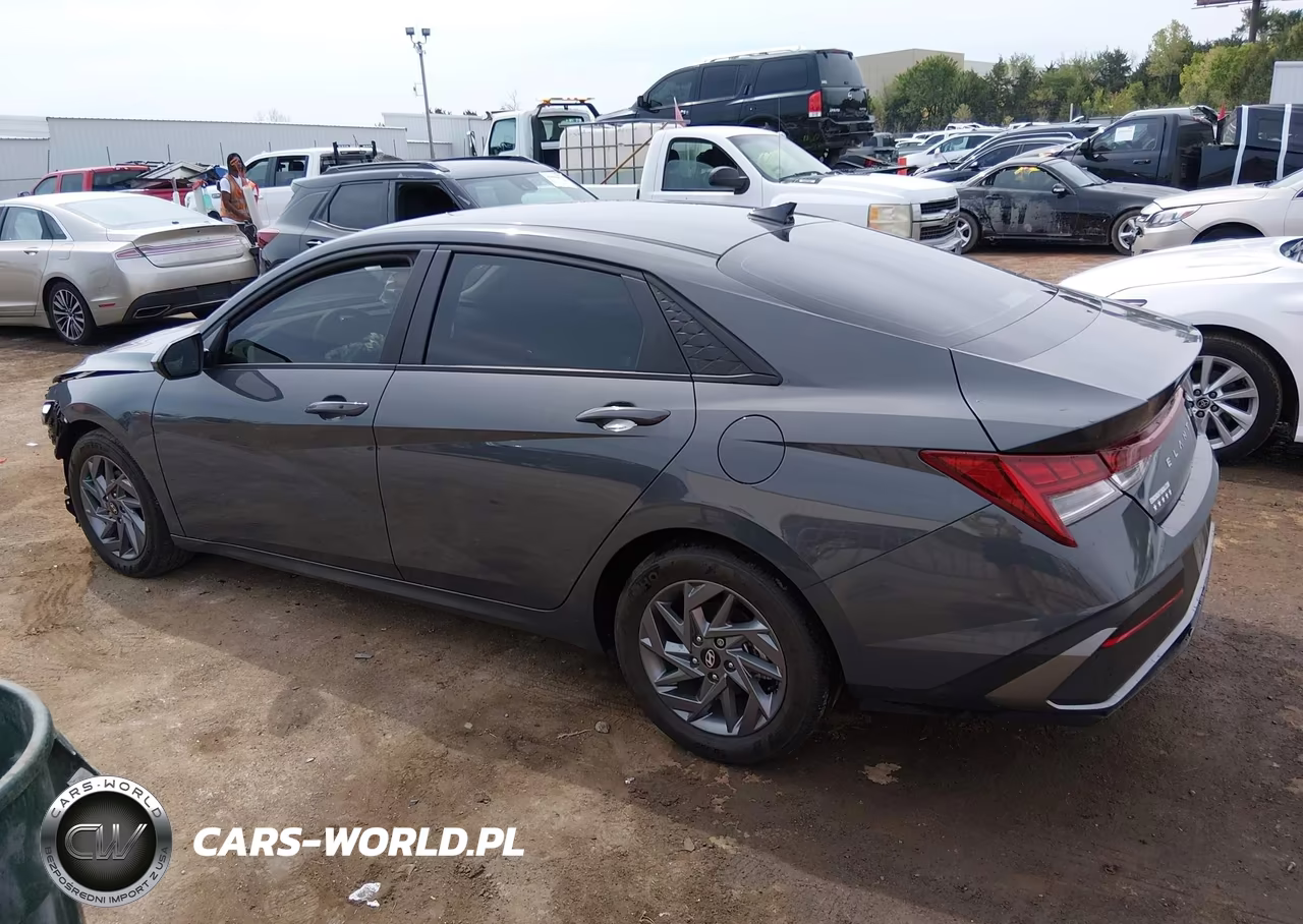 2024 Hyundai Elantra Hybrid Blue VIN:KMHLM4DJ8RU094934 - 15