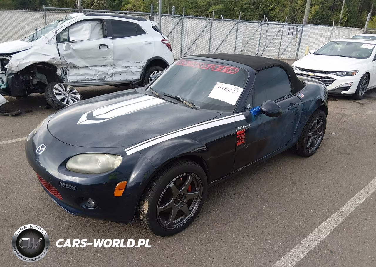 2007 Mazda Mx-5 Touring VIN:JM1NC25F170132264 - 2