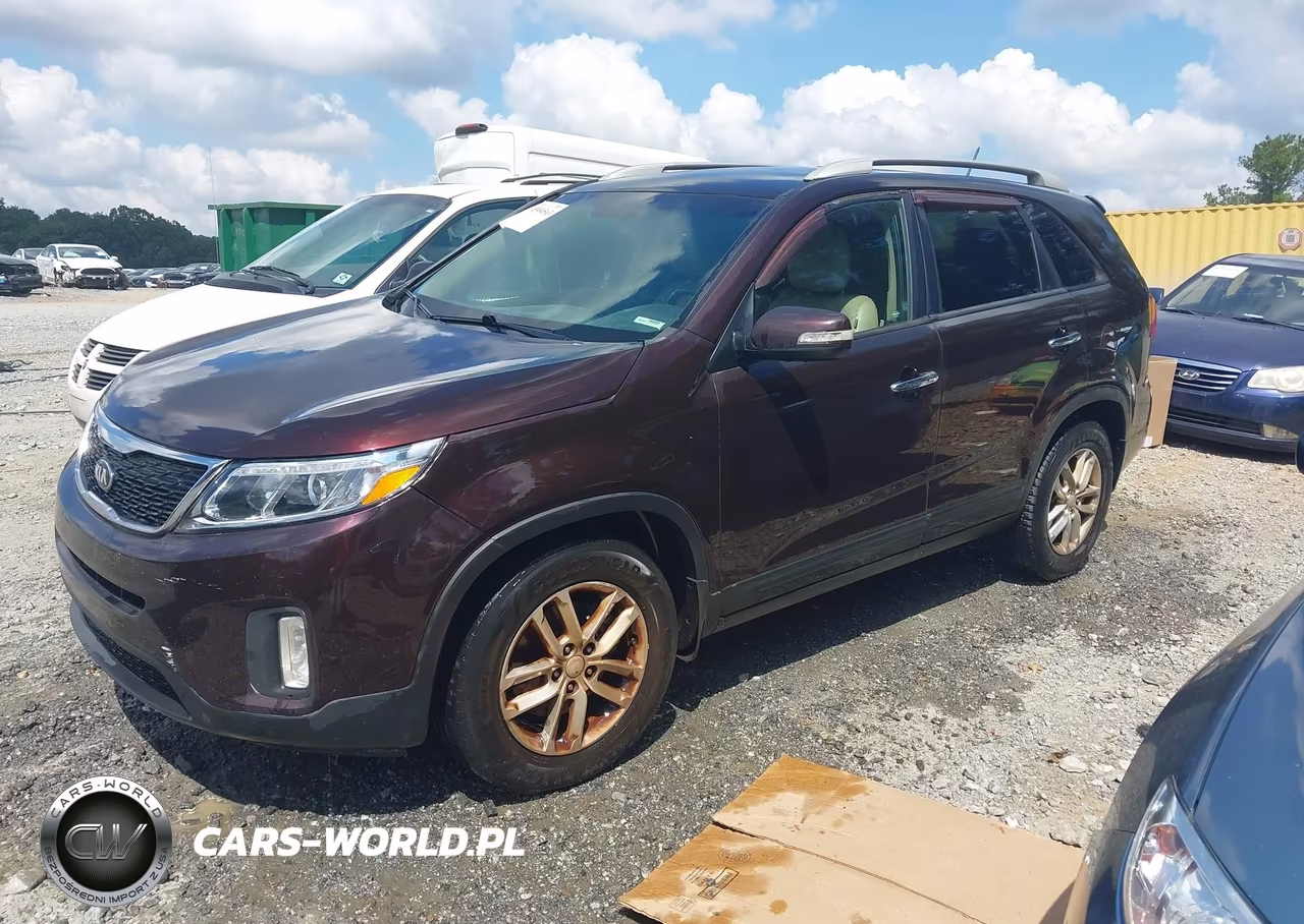 2014 Kia Sorento Lx VIN:5XYKT3A60EG442153 - 2