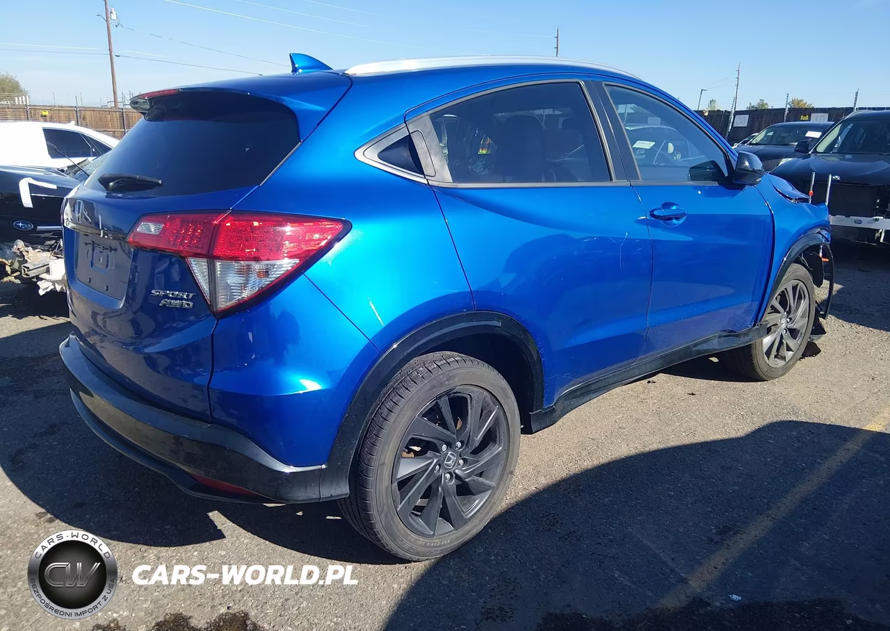2022 Honda Hr-V Awd Sport VIN:3CZRU6H14NM743156 - 4