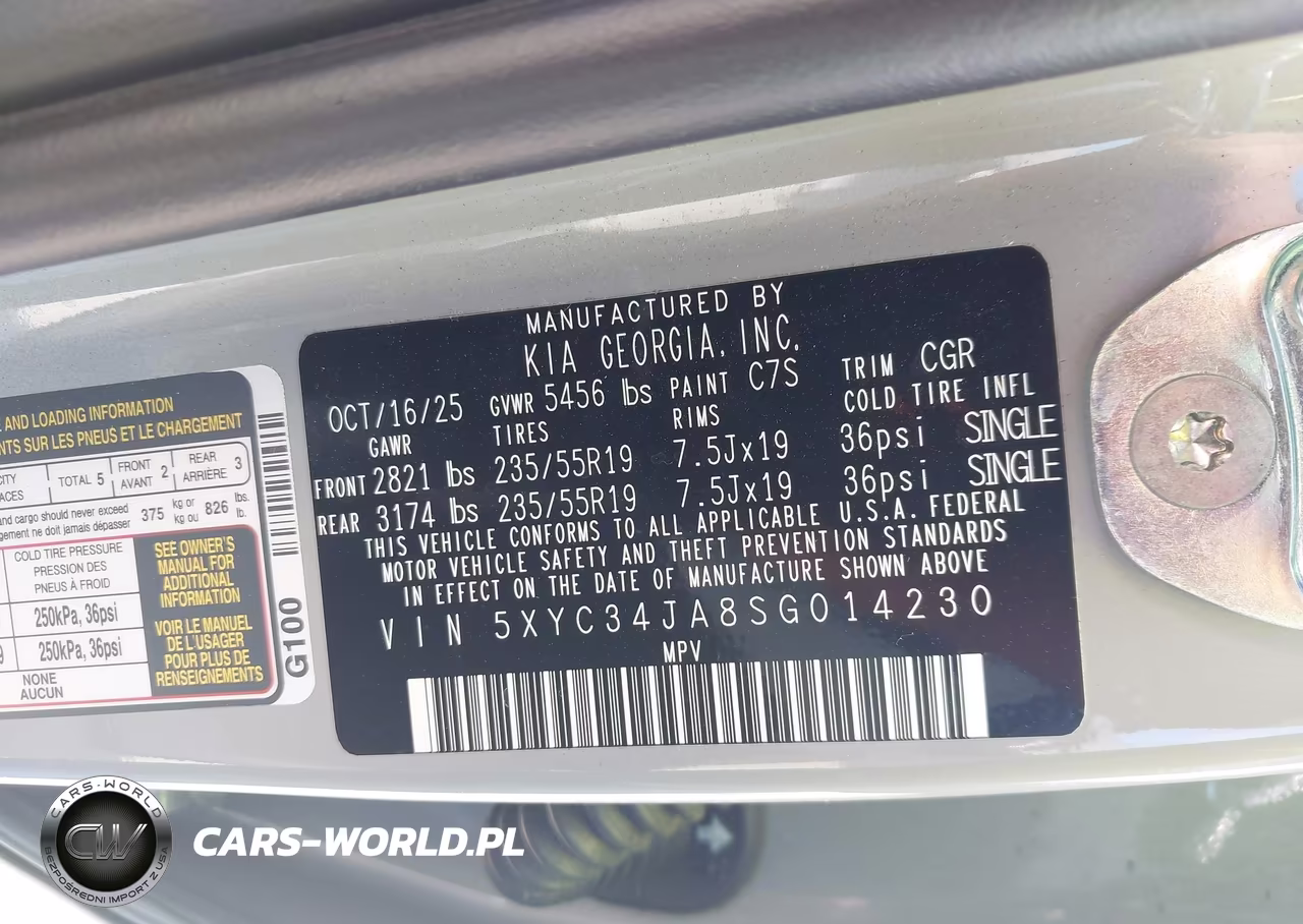 2025 Kia Ev6 Wind Rwd VIN:5XYC34JA8SG014230 - 9