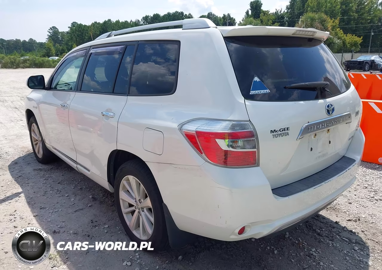 2009 Toyota Highlander Hybrid Limited VIN:JTEEW44AX92031204 - 3