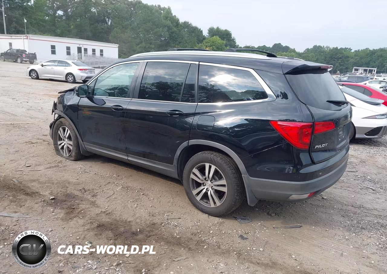 2016 Honda Pilot Ex-L VIN:5FNYF6H5XGB095876 - 3