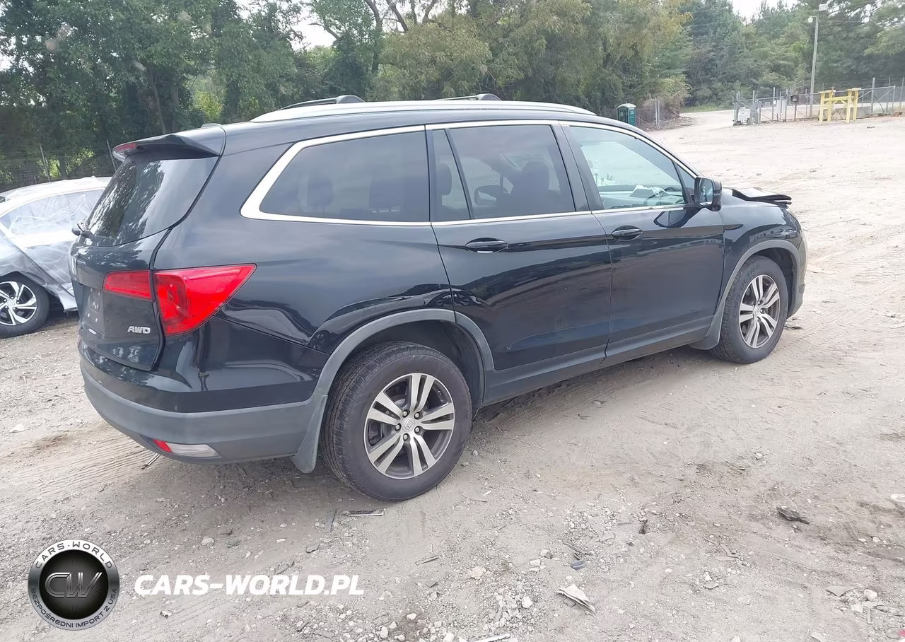 2016 Honda Pilot Ex-L VIN:5FNYF6H5XGB095876 - 4