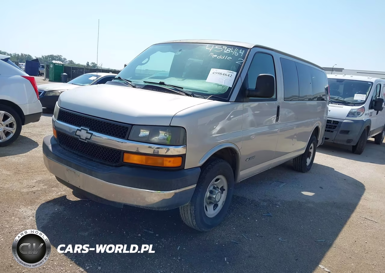 2006 Chevrolet Express Ls VIN:1GAHG35U261193470 - 2