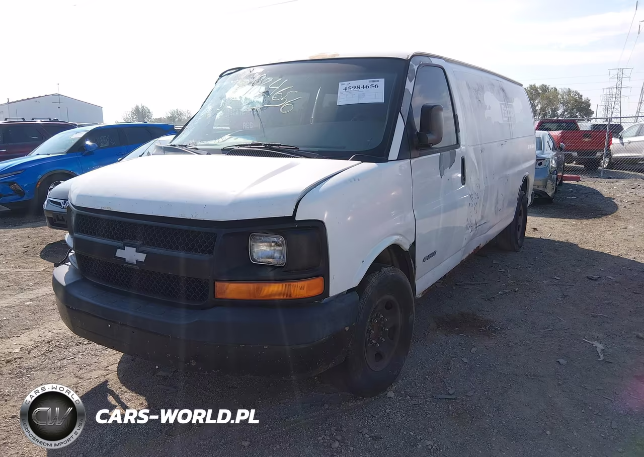 2008 Chevrolet Express Cargo Van Work Van VIN:1GCGG29CX81191872 - 2