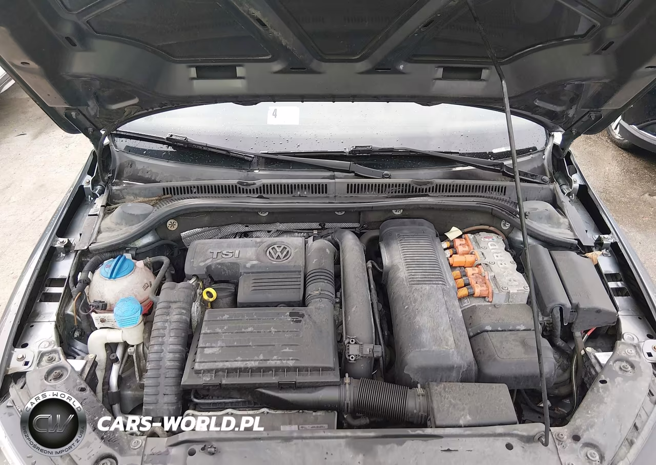 2014 Volkswagen Jetta Hybrid Sel Premium VIN:3VW637AJ4EM277186 - 10