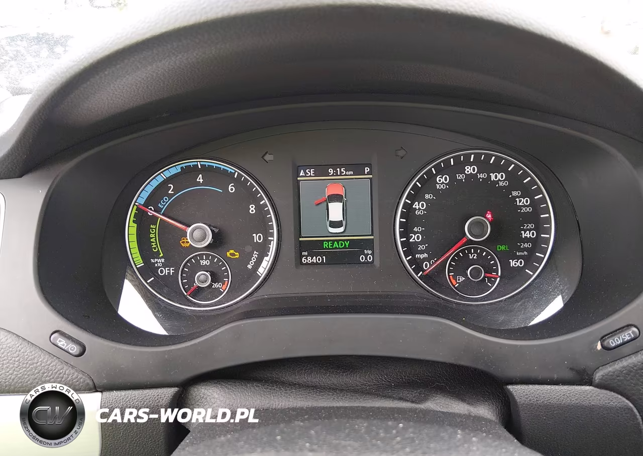 2014 Volkswagen Jetta Hybrid Sel Premium VIN:3VW637AJ4EM277186 - 7