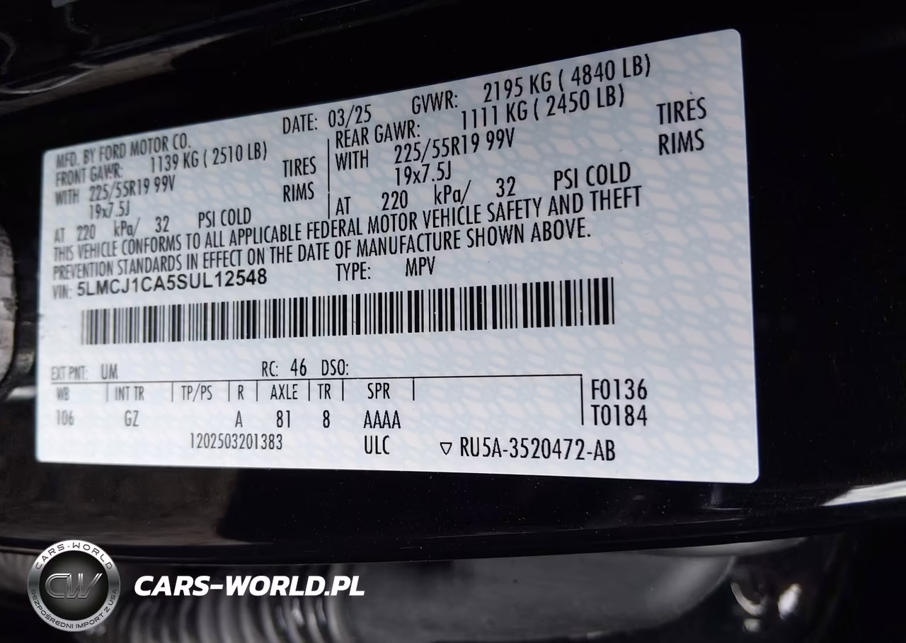 2025 Lincoln Corsair Premiere VIN:5LMCJ1CA5SUL12548 - 9