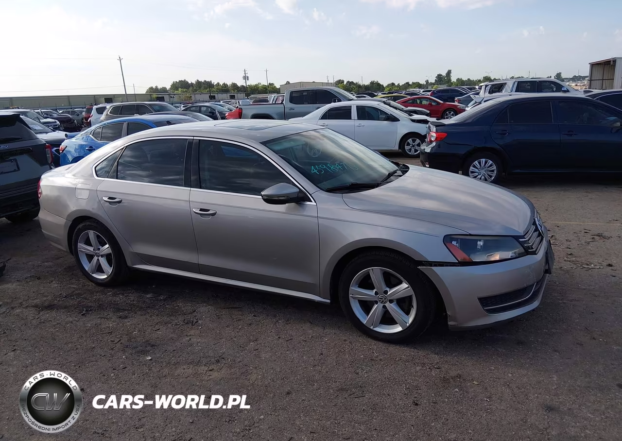 2012 Volkswagen Passat 2.5L Se VIN:1VWBH7A36CC009059 - 13