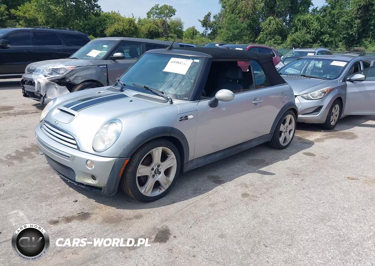 2007 Mini Cooper S VIN:WMWRH33587TJ43759 - 2