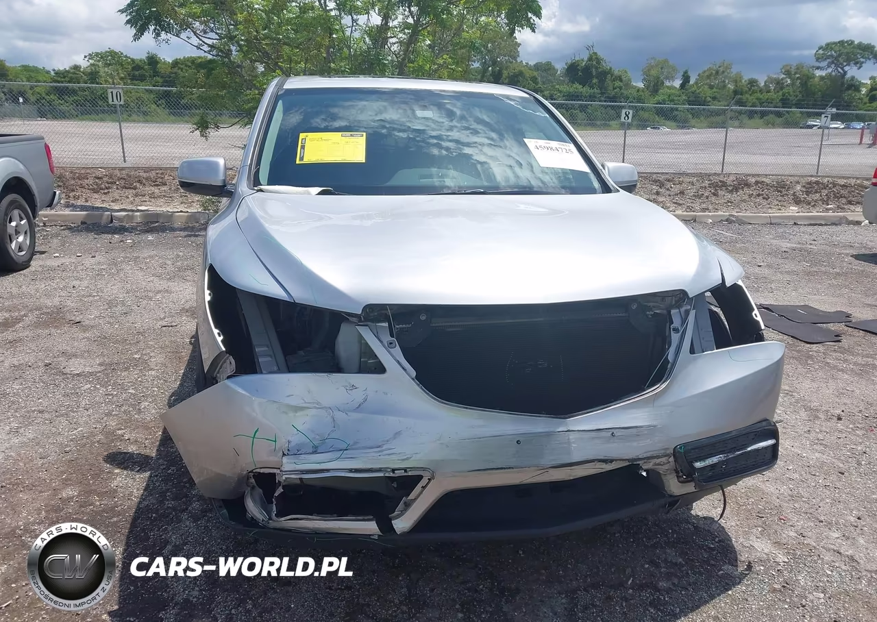 2014 Acura Mdx VIN:5FRYD3H25EB013624 - 12