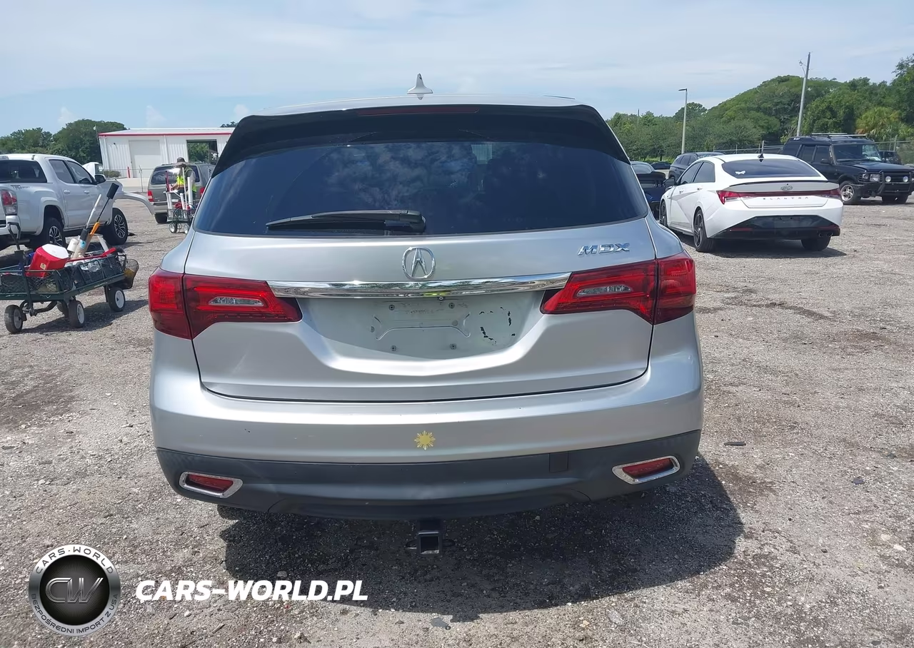 2014 Acura Mdx VIN:5FRYD3H25EB013624 - 16