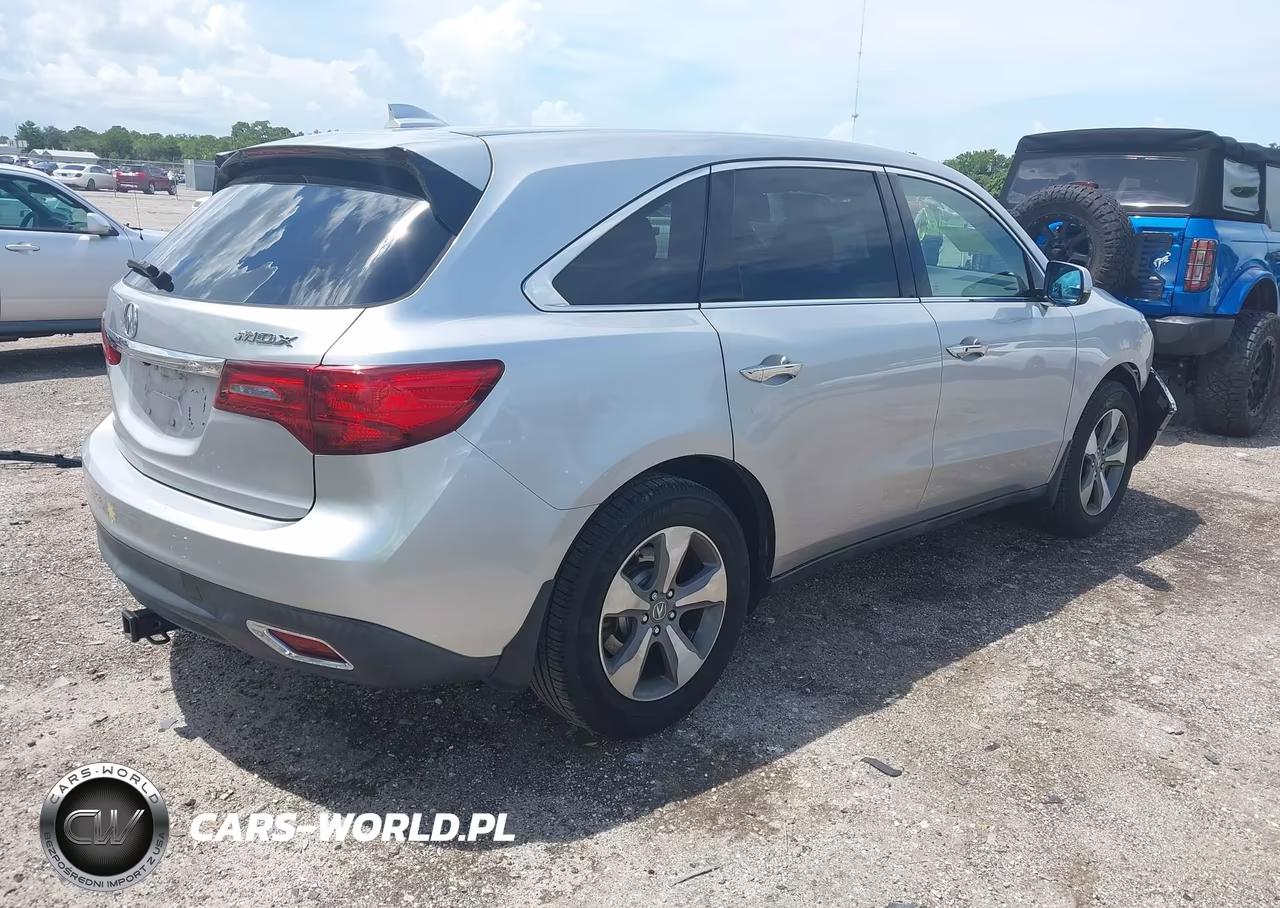 2014 Acura Mdx VIN:5FRYD3H25EB013624 - 4