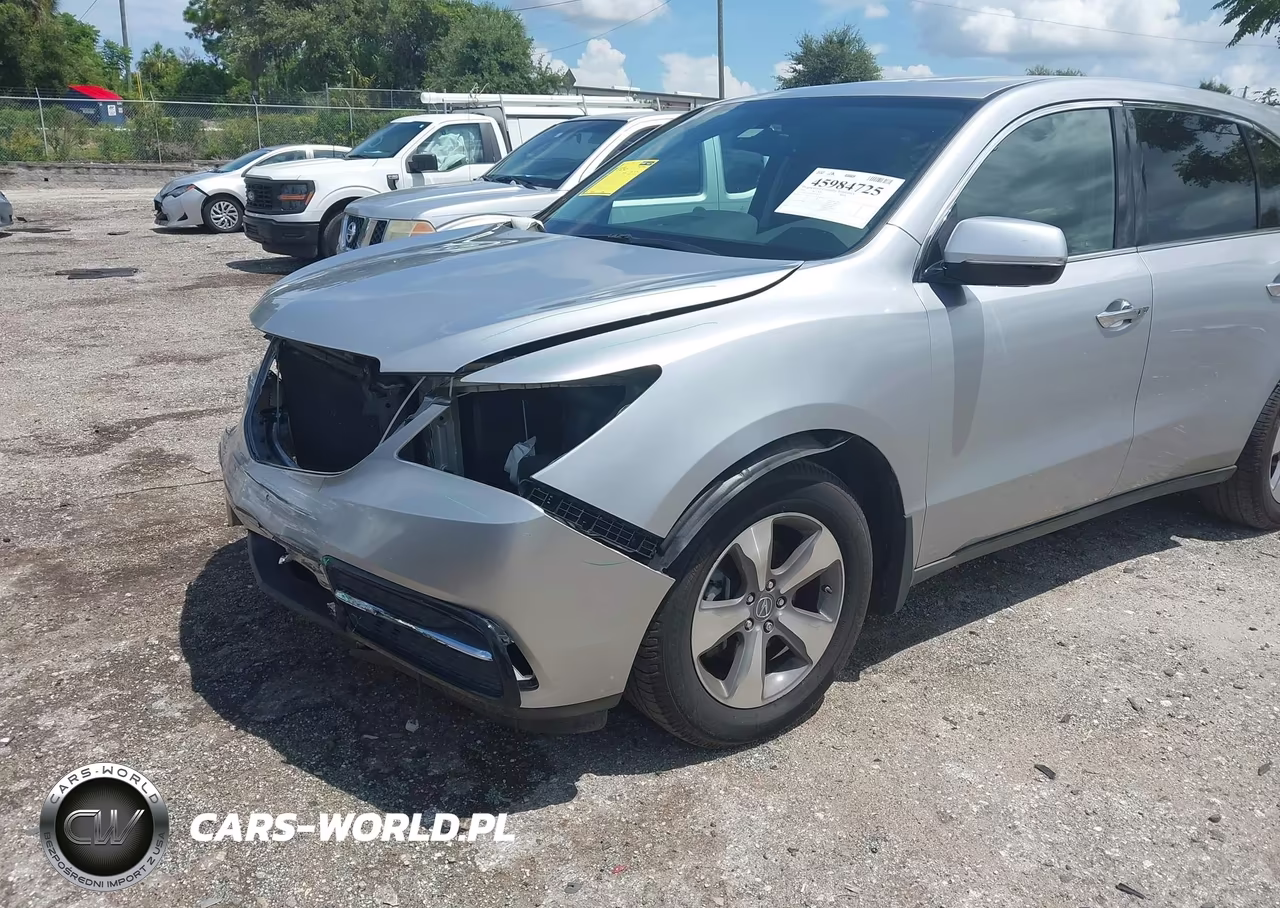 2014 Acura Mdx VIN:5FRYD3H25EB013624 - 6
