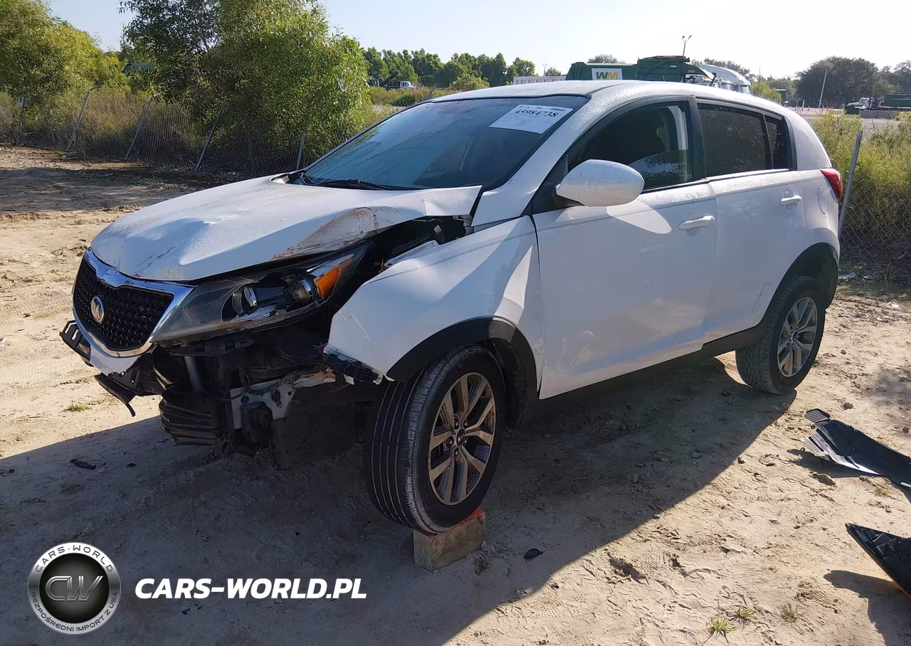 2016 Kia Sportage Lx VIN:KNDPB3AC1G7809091 - 2