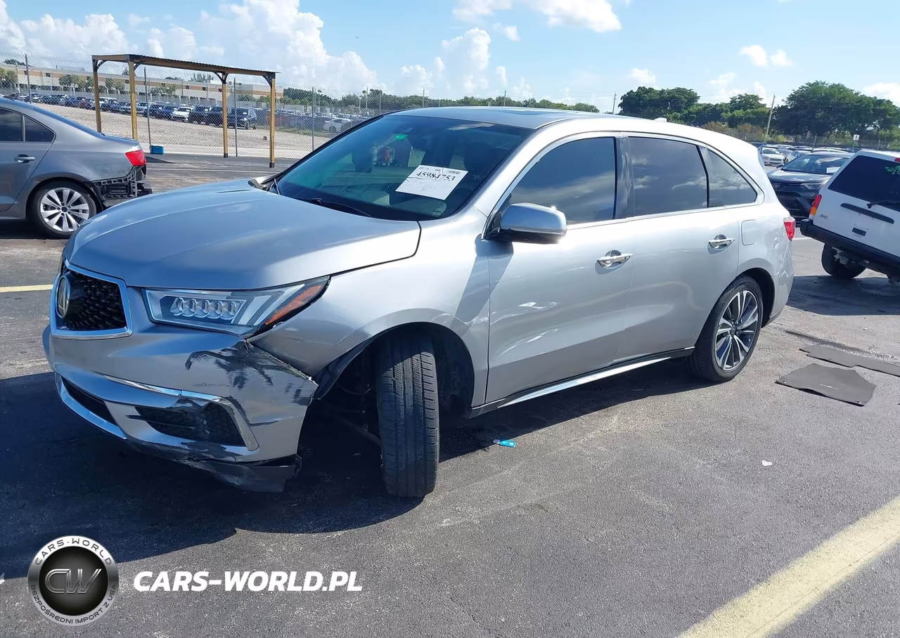 2019 Acura Mdx Tech Pkg VIN:5J8YD3H54KL003513 - 2