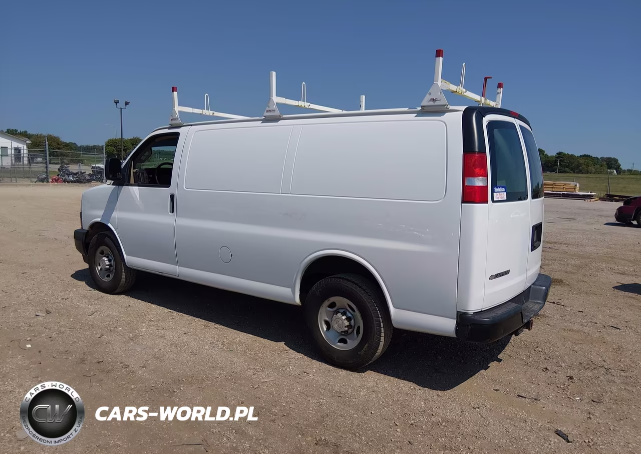 2020 Chevrolet Express Cargo Rwd 2500 Regular Wheelbase Wt VIN:1GCWGAFG0L1122629 - 3
