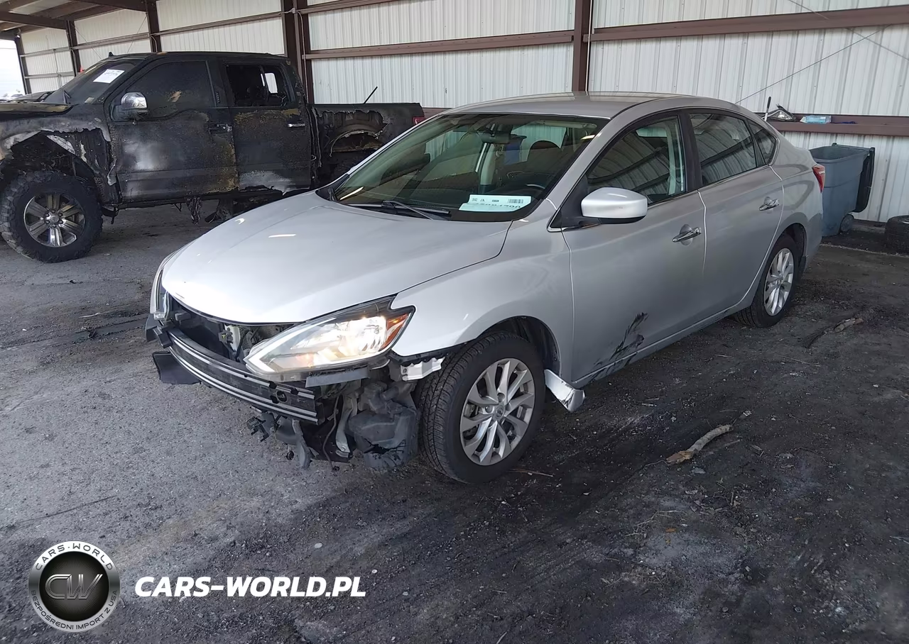2019 Nissan Sentra Sv VIN:3N1AB7AP2KL608257 - 2