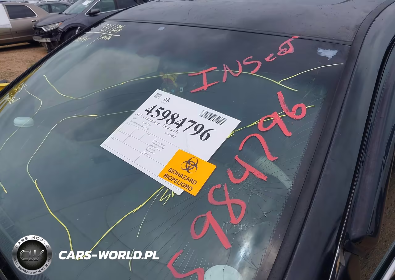 2004 Honda Accord 2.4 Ex VIN:1HGCM568X4A047923 - 15