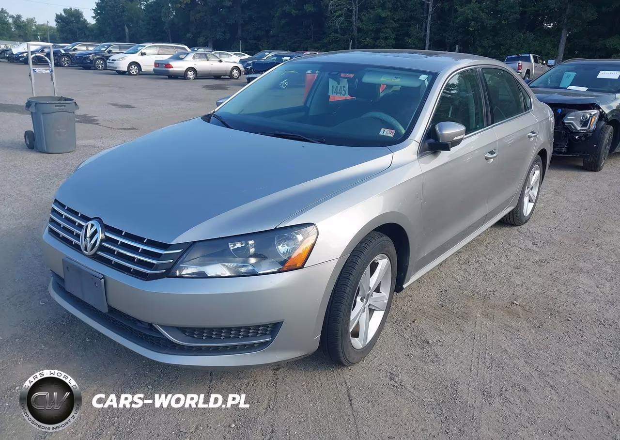 2013 Volkswagen Passat 2.0L Tdi Se VIN:1VWBN7A3XDC141252 - 2