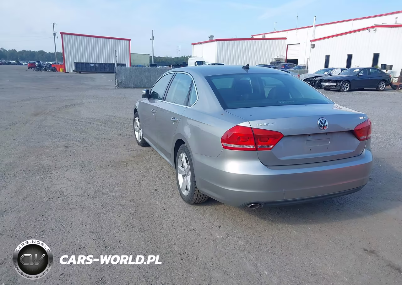 2013 Volkswagen Passat 2.0L Tdi Se VIN:1VWBN7A3XDC141252 - 3