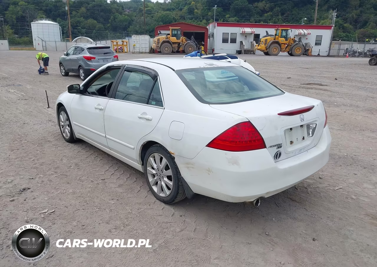 2007 Honda Accord 3.0 Ex VIN:1HGCM66577A001160 - 3