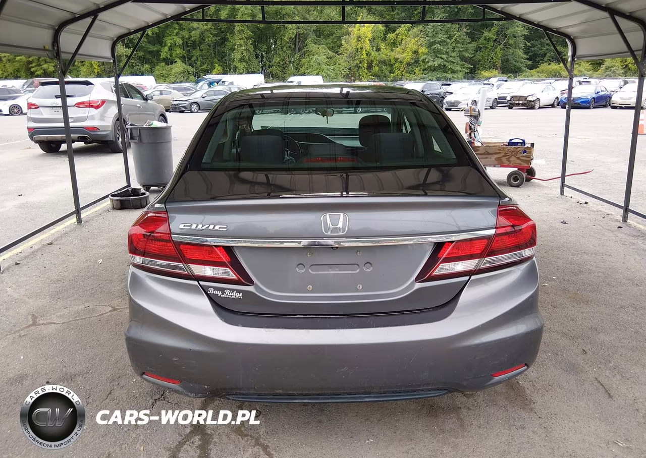 2013 Honda Civic Lx VIN:19XFB2F57DE242915 - 16