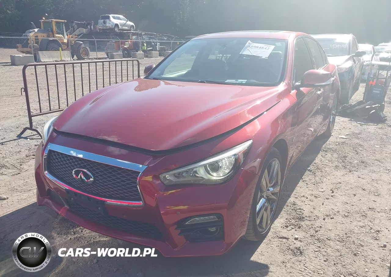 2016 Infiniti Q50 3.0T Sport VIN:JN1EV7ARXGM343840 - 2