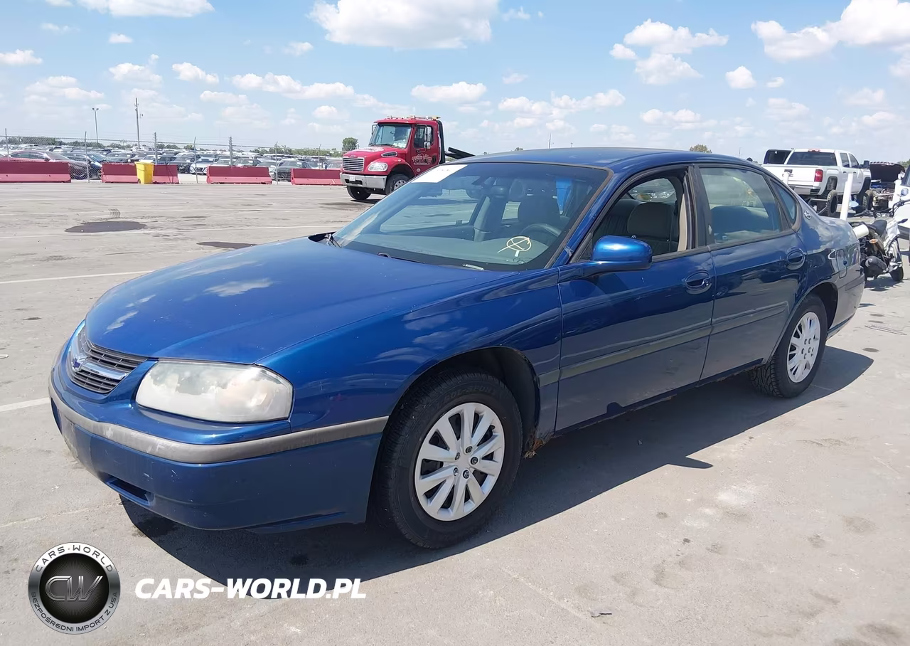 2003 Chevrolet Impala VIN:2G1WF52E839417061 - 2