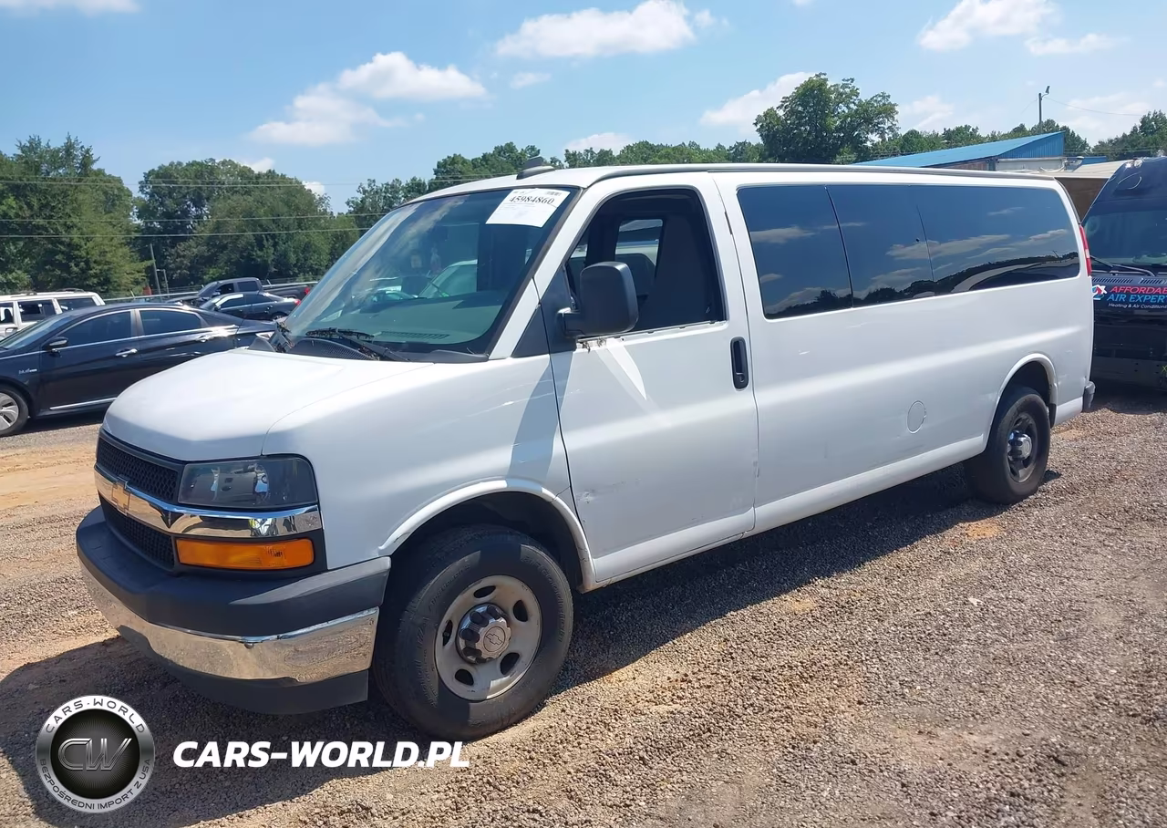 2017 Chevrolet Express 3500 Lt VIN:1GAZGPFG4H1167444 - 2