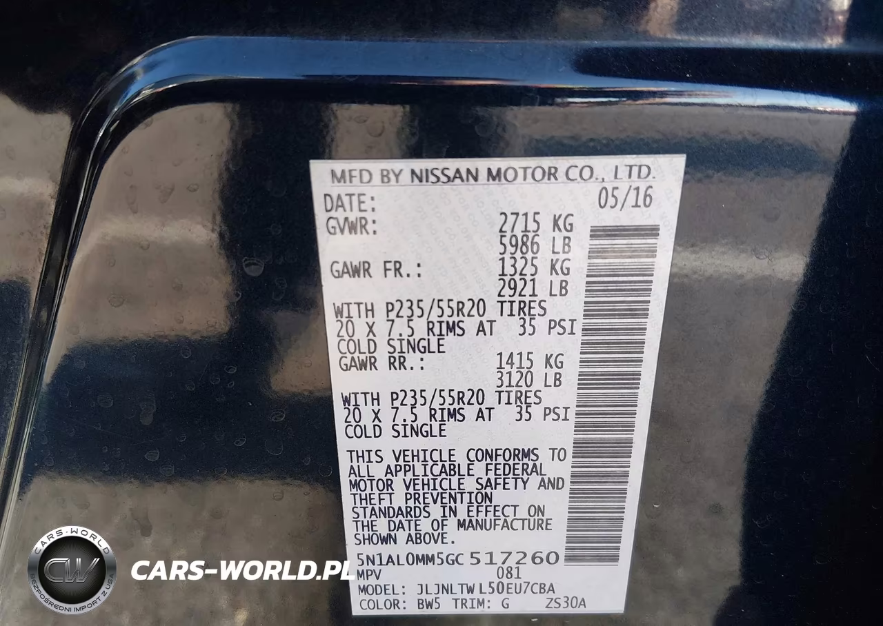 2016 Infiniti Qx60 VIN:5N1AL0MM5GC517260 - 9