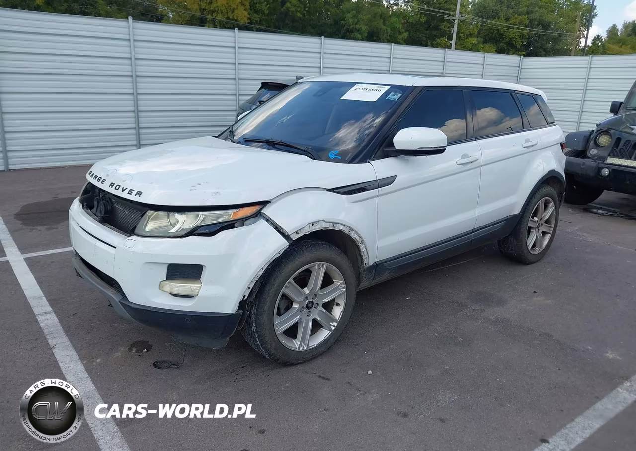 2013 Land Rover Range Rover Evoque Pure VIN:SALVP2BG1DH787628 - 2