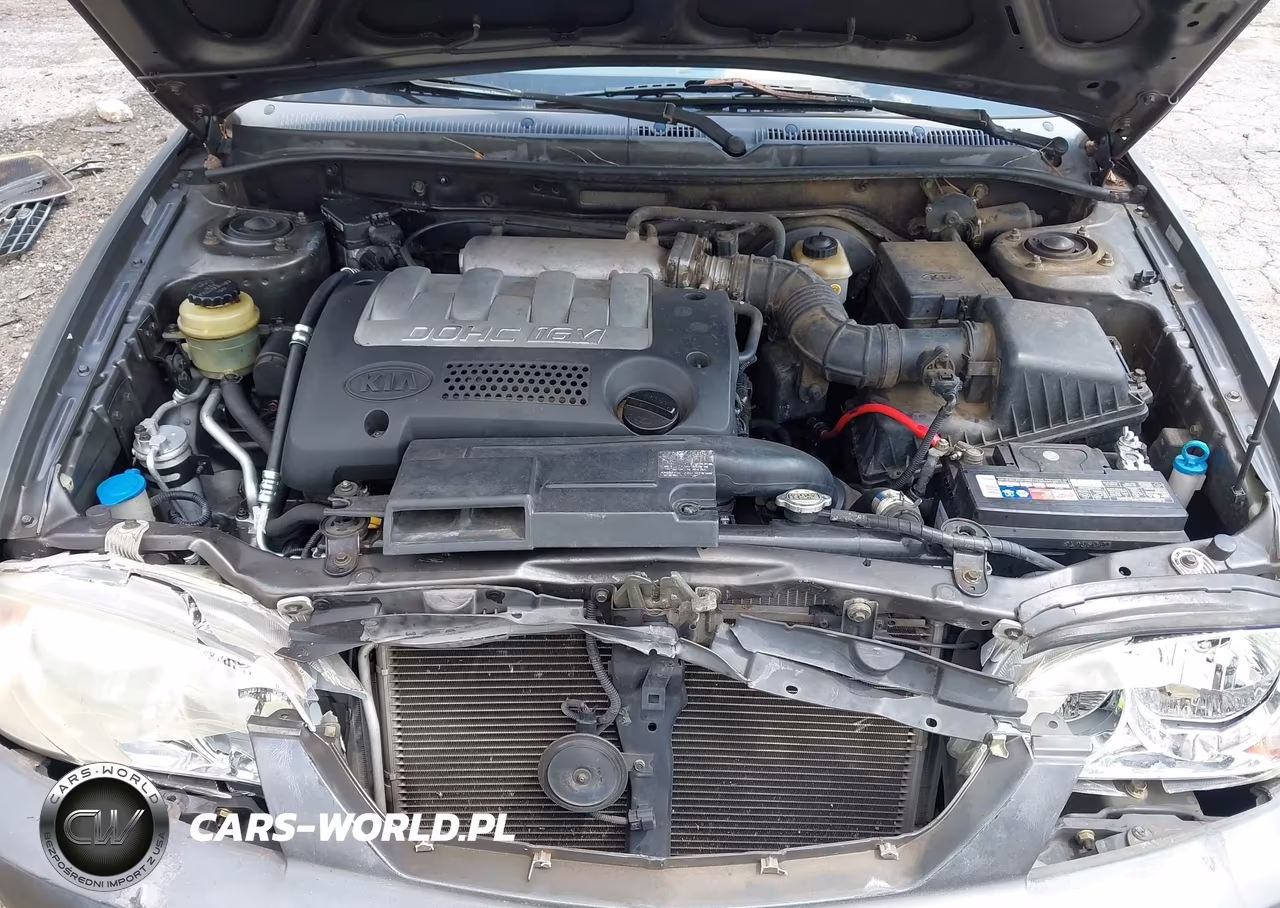 2003 Kia Spectra Ls VIN:KNAFB121835296681 - 10