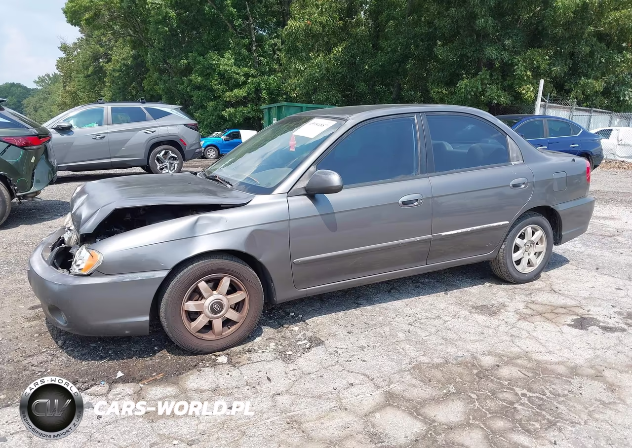 2003 Kia Spectra Ls VIN:KNAFB121835296681 - 13