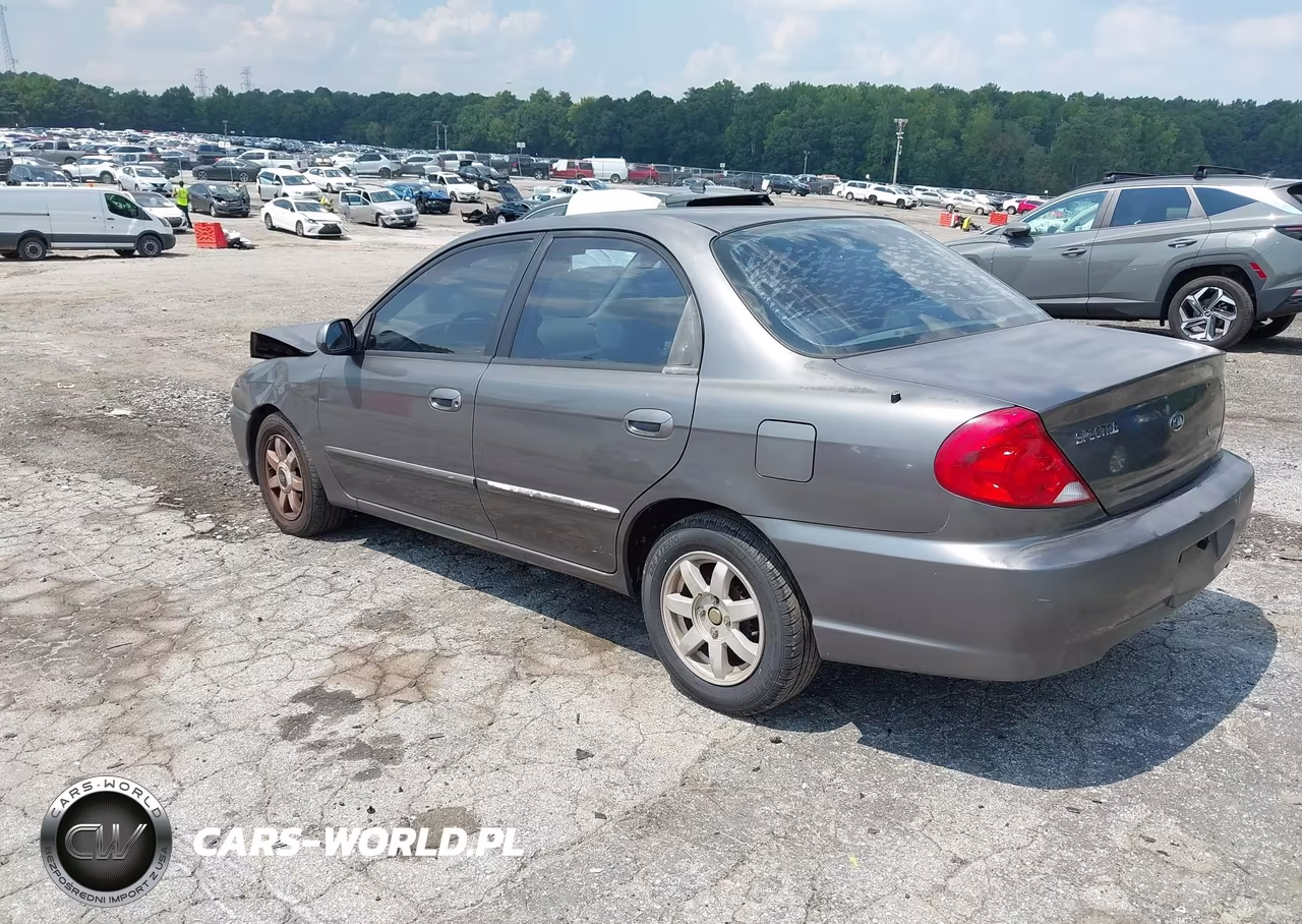 2003 Kia Spectra Ls VIN:KNAFB121835296681 - 3