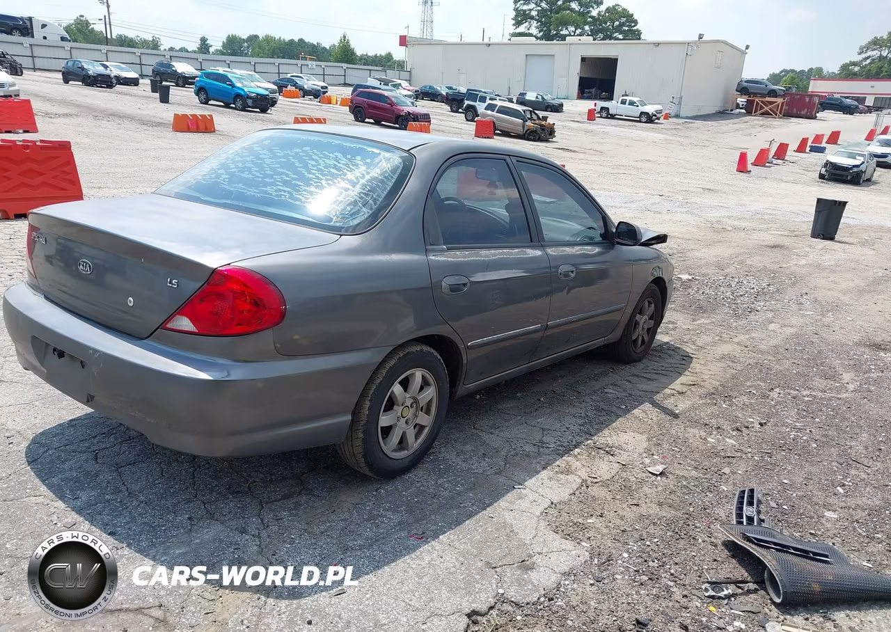 2003 Kia Spectra Ls VIN:KNAFB121835296681 - 4