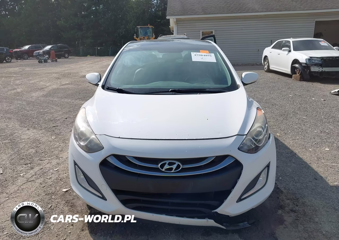 2013 Hyundai Elantra Gt Base W-Blue VIN:KMHD35LE9DU148140 - 13